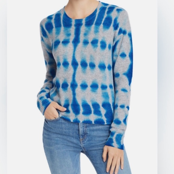 Aqua Sweaters - Tie Dye Cashmere Sweater
